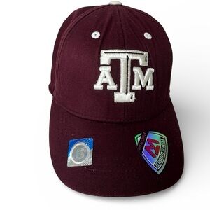 Top of the World University ATM Maroon and White Hat
